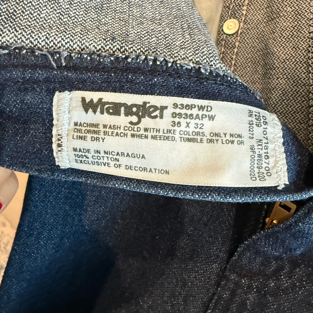 Wrangler Dark Blue Denim Pants